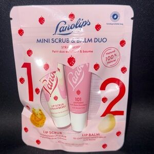 Mini Scrub & Balm Duo - Strawberry Pink